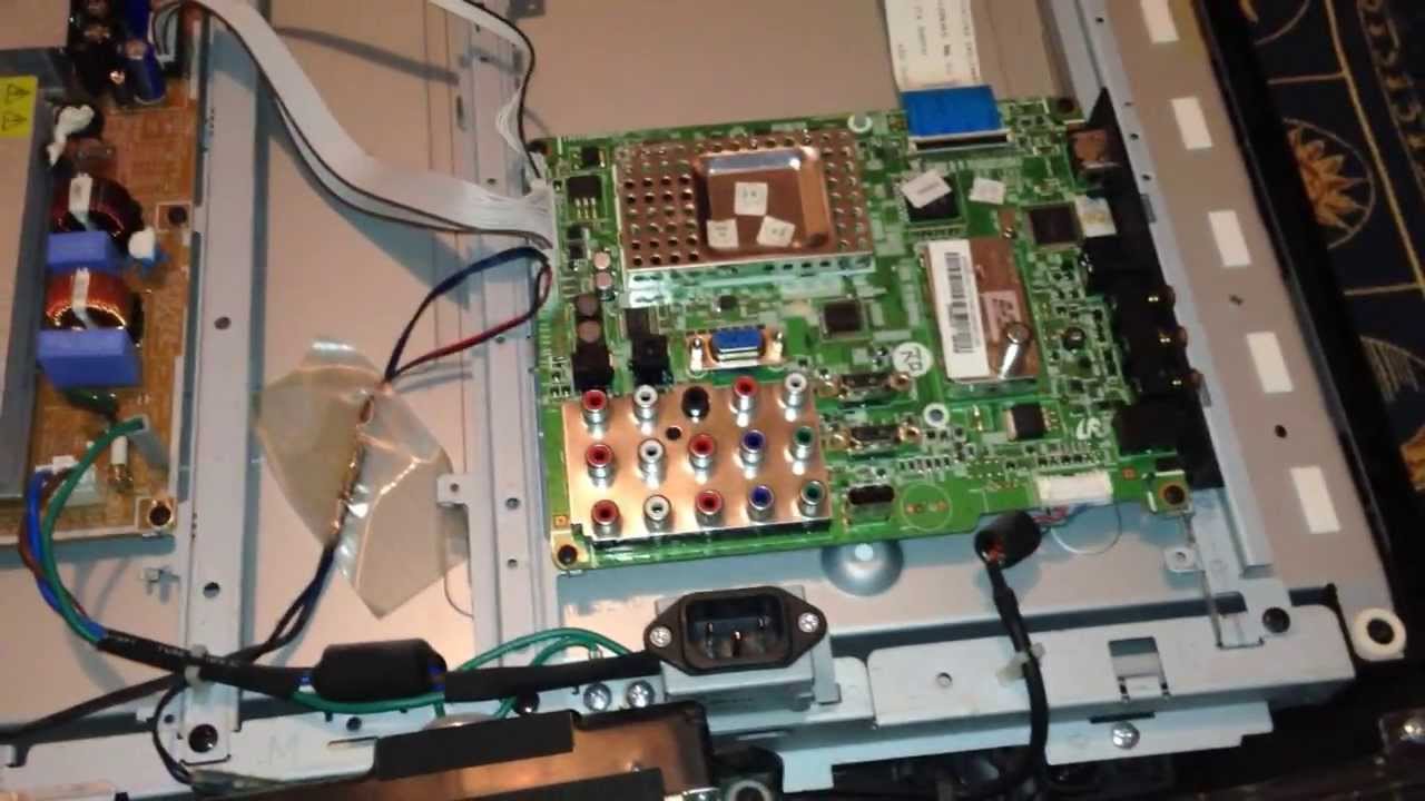 Samsung LCD TV Problem And How To Take Apart Tips - Samsung LN40A450C1DXZA