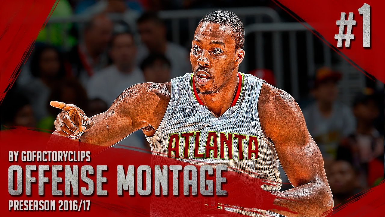 Dwight Howard Preseason Offense & Defense VINTAGE Highlights 2016/2017 - Hawks Debut!