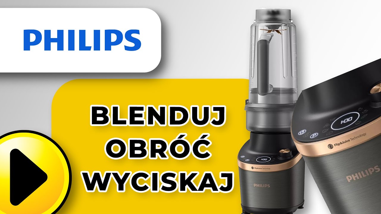Blender kielichowy PHILIPS Flip&Juice HR3770/00