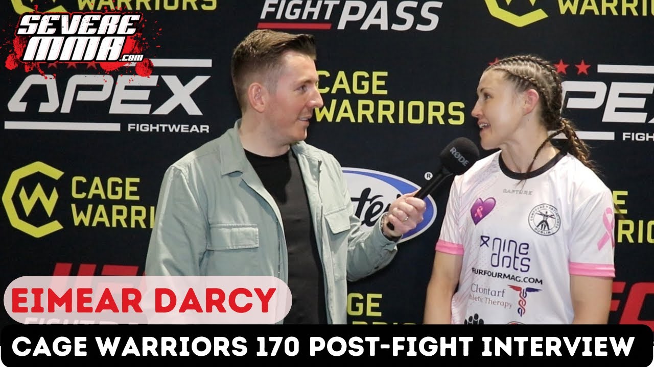 Eimear Darcy Cage Warriors 170 Post-Fight Interview