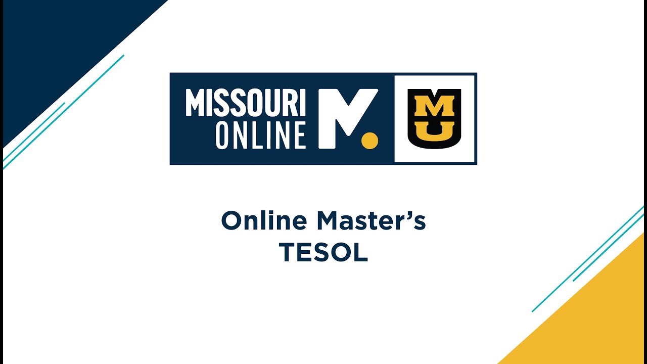 TESOL: Online master’s degree