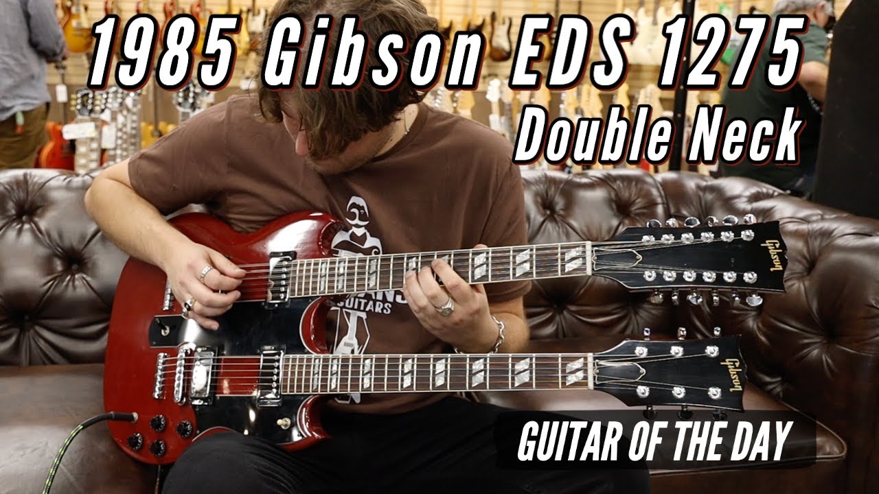 1985 Gibson EDS 1275 Double Neck Cherry | Guitar of the Day