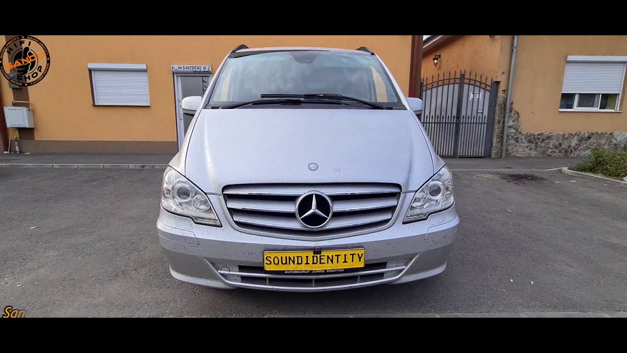 MERCEDES VITO HERTZ TWETER SOUND UPGRADE