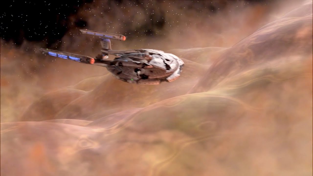Enterprise NX-01 takes down the spheres