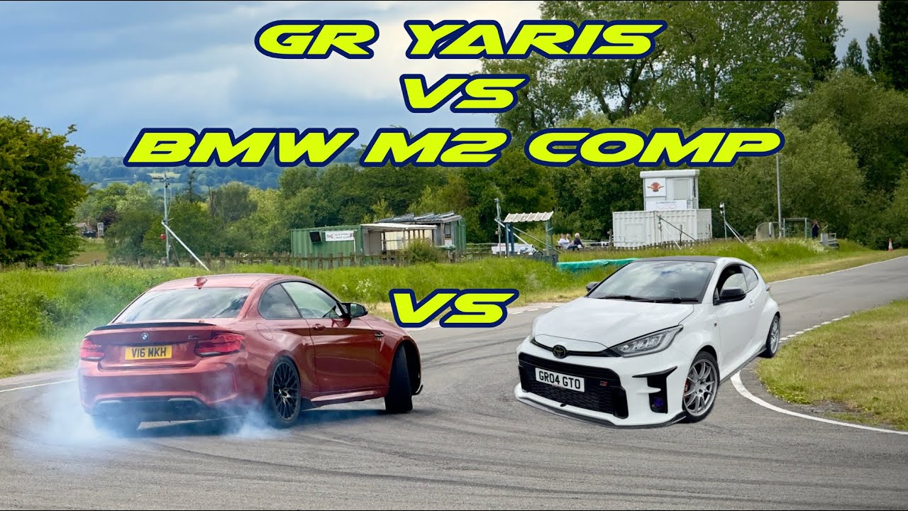 BMW M2 Comp vs Toyota GR Yaris at Curborough Sprint Course