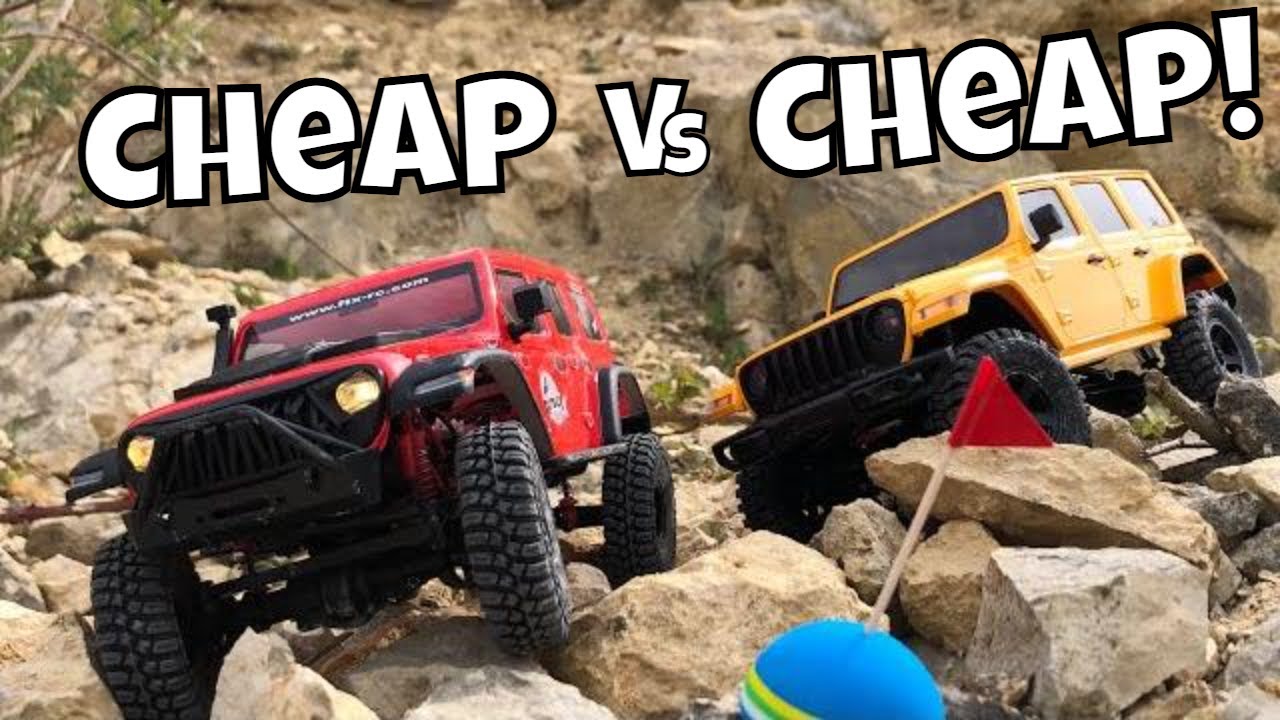 2 of the Cheapest Mini Crawlers You Can Buy!  FTX Fury X Vs EAZYRC Arizona