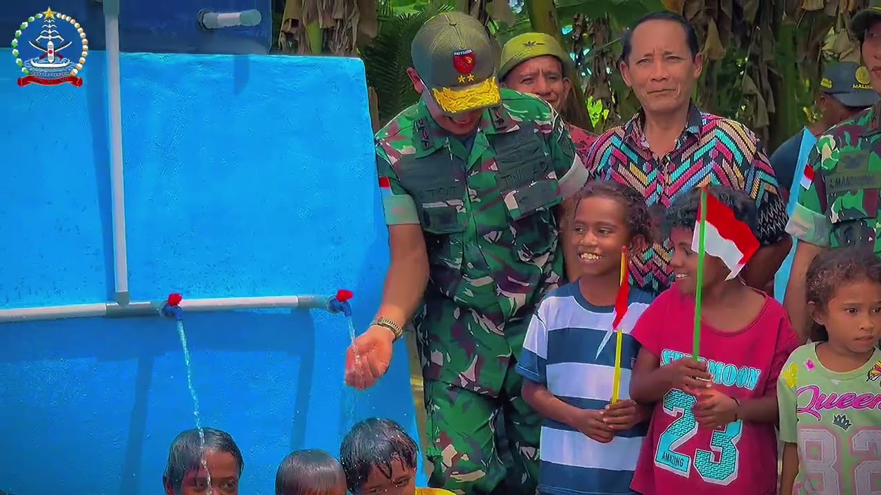 Penutupan TMMD ke-127 Kodim 1503/Tual di Kabupaten Kepulauan Aru oleh Pngdam XV/Pattimura