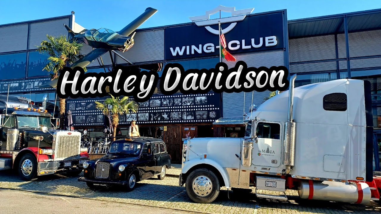 Museu & Bar Harley Davidson na zona Norte 🇵🇹 | WING CLUB