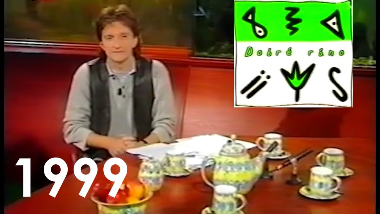 ČT1 - Dobré ráno - ukázka (Jaromír Bosák a další) (1999)
