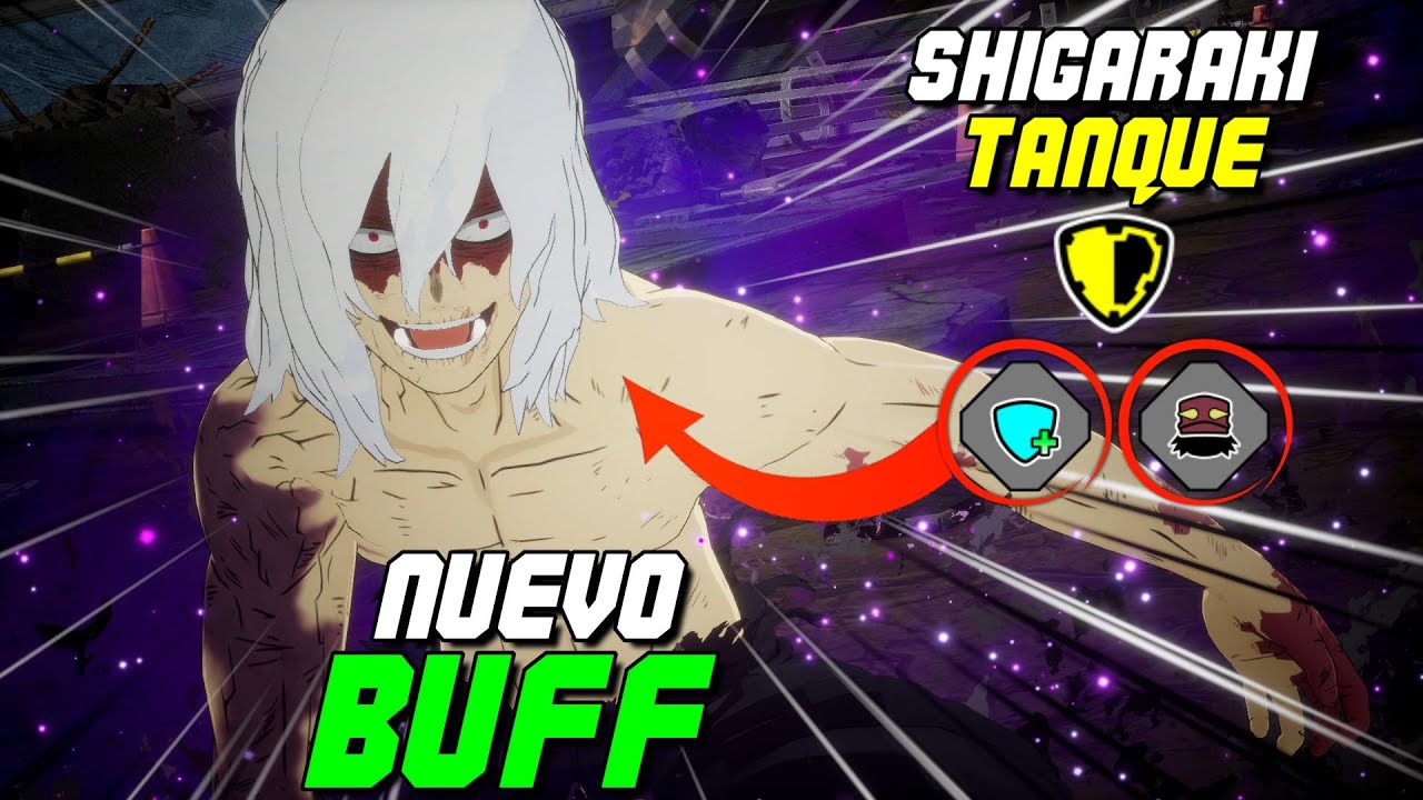 DESTROZA CON EL NUEVO BUFF DEL SHIGARAKI TANQUE 🥵❤️