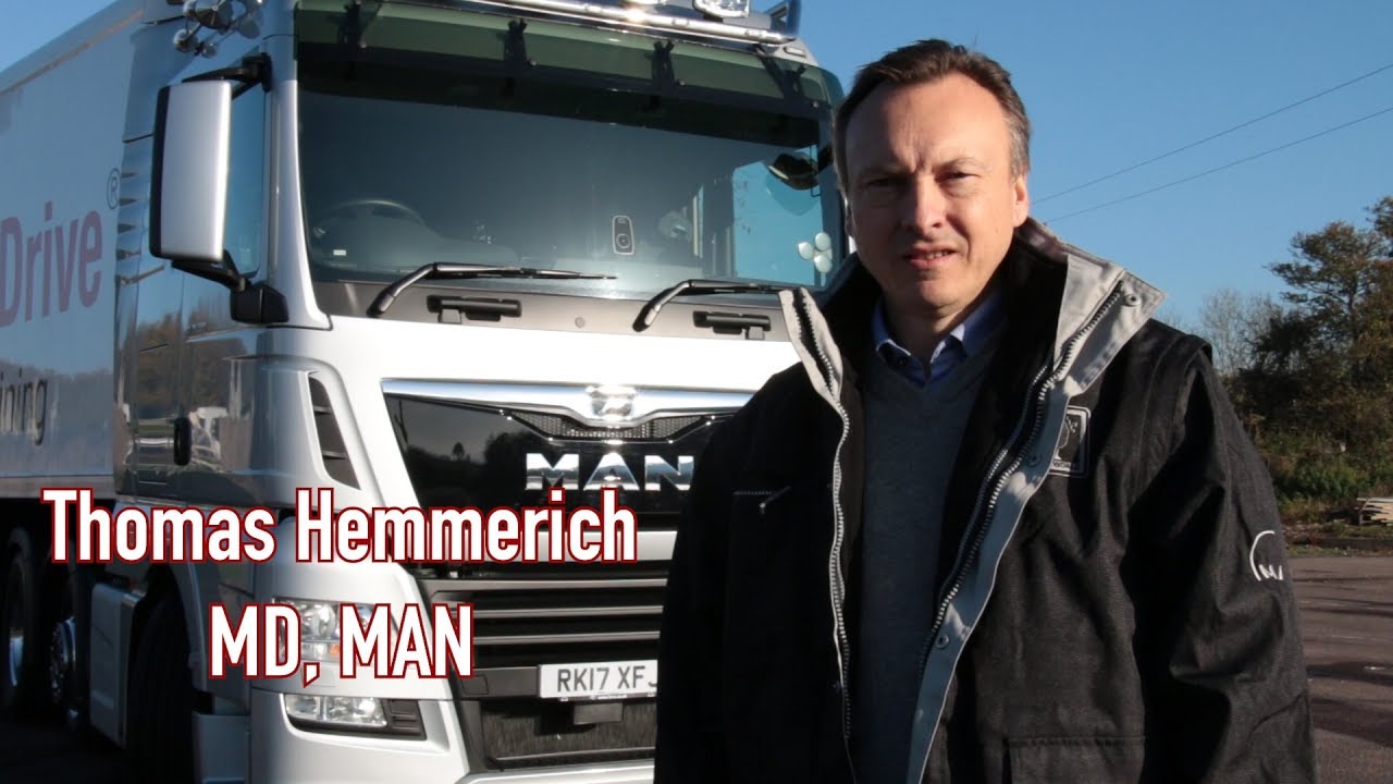 A Week In Trucks - Thomas Hemmerich (MAN) Grilled in the Cafe