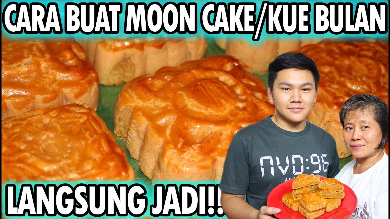 CARA BUAT MOON CAKE/KUE BULAN LANGSUNG JADI GA PAKE RIBET!!!