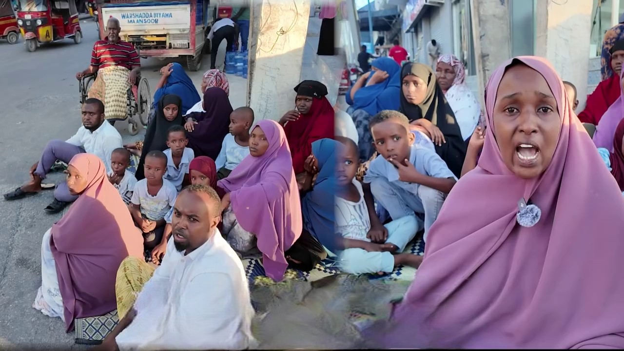 DEG DEG Xaalada Muqdisho Oo Saaka Qasan Shacabka Guryahooda Xoog Looga Saaray Oo Wadooyinka Jiifa