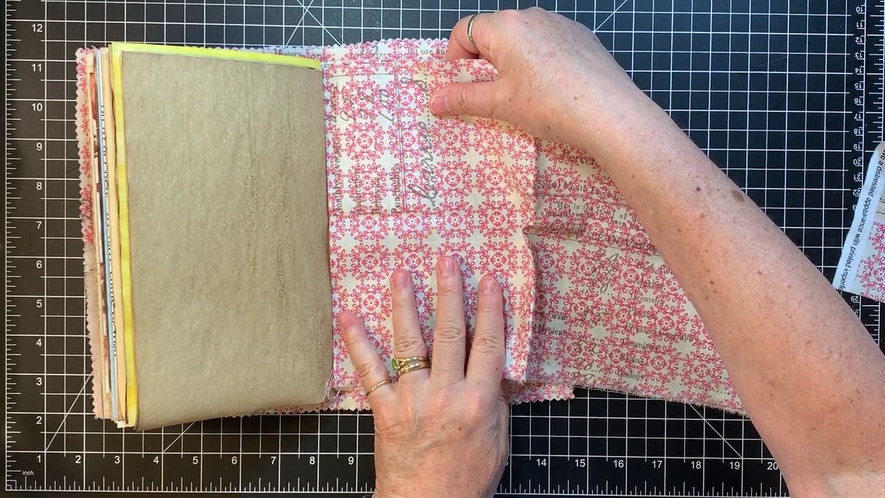 Decorating my Tim Holtz Children Themed Journal
