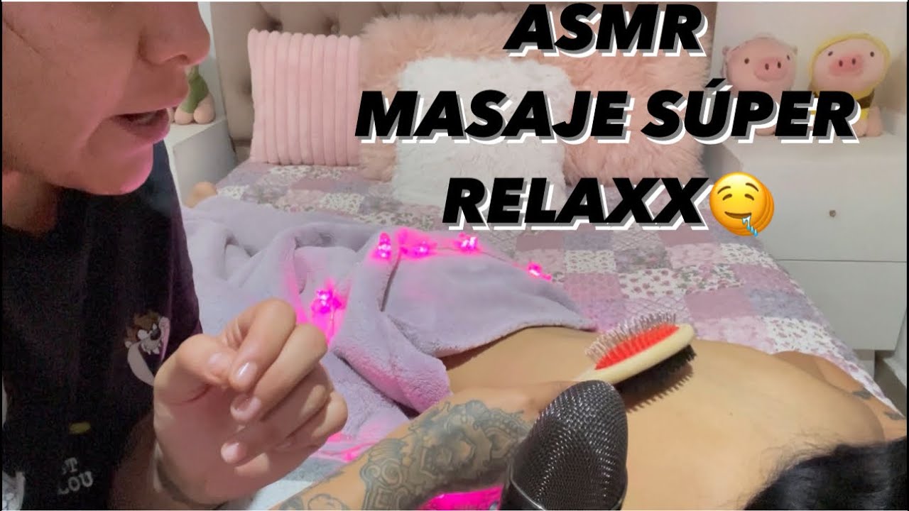 ASMR | MASAJ3 SÚPER RELAJANT3