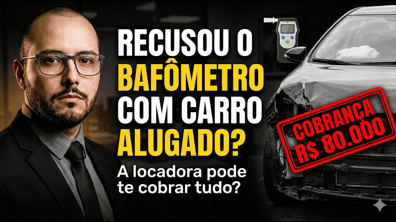 Recusei o Baf&ocirc;metro com Carro Alugado: A Locadora Pode Negar o Seguro?