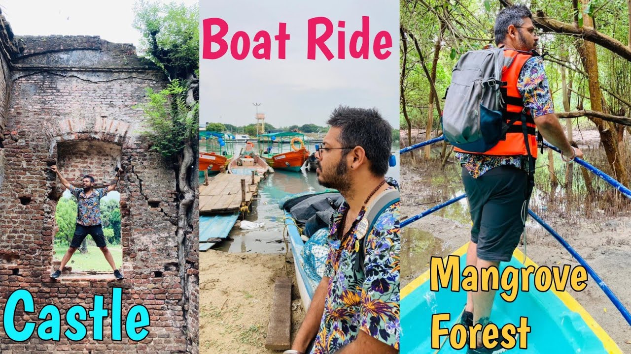 PONDA MARINA BEACH // BOAT RIDE TO MANGROVE FOREST IN PONDICHERRY //
