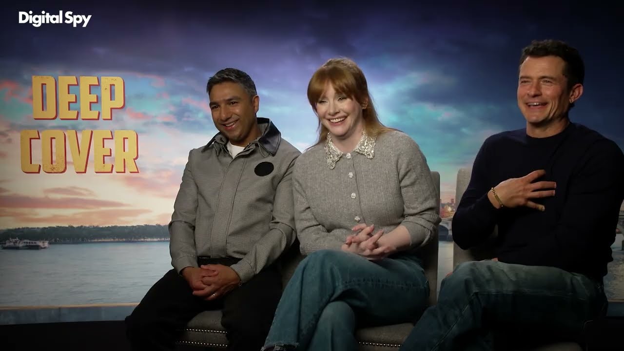 Orlando Bloom, Bryce Dallas Howard and Nick Mohammed plan the perfect movie marathon | Deep Cover