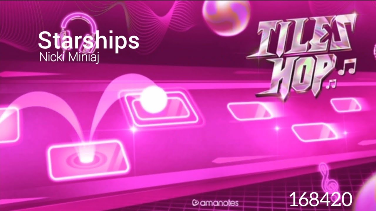 Tiles Hop | Nicki Miniaj - Starships (Clean Version) | Record: 168420 | Mp3 Juice