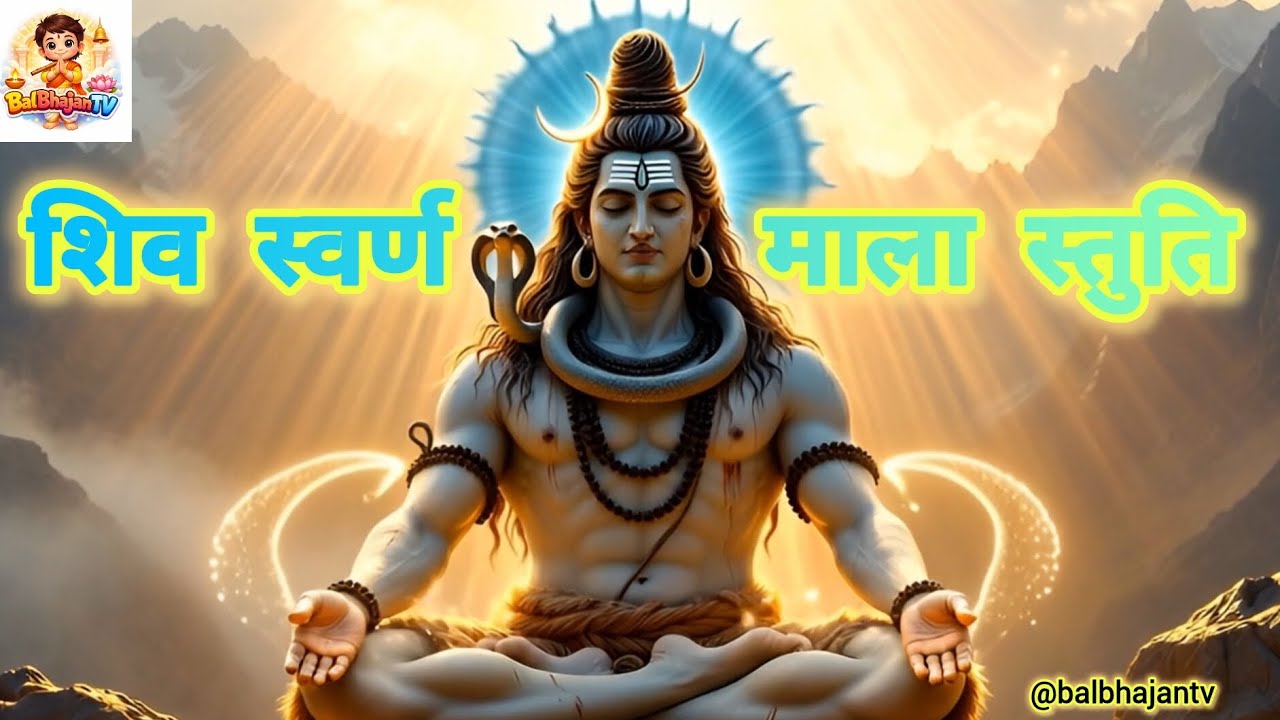 यह शिव स्तुति सुन लो 🔱 | सारे कष्ट दूर हो जाएंगे | Shiv Swarnamala Stuti | शिव स्वर्ण माला स्तुति 🔱 