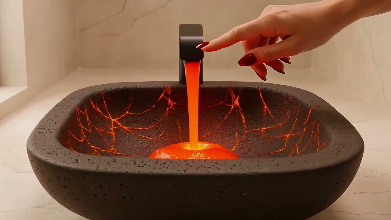 Which Sink Would You Wash Your Hands In? 🍫 🍯🍊AI ASMR Sinks
