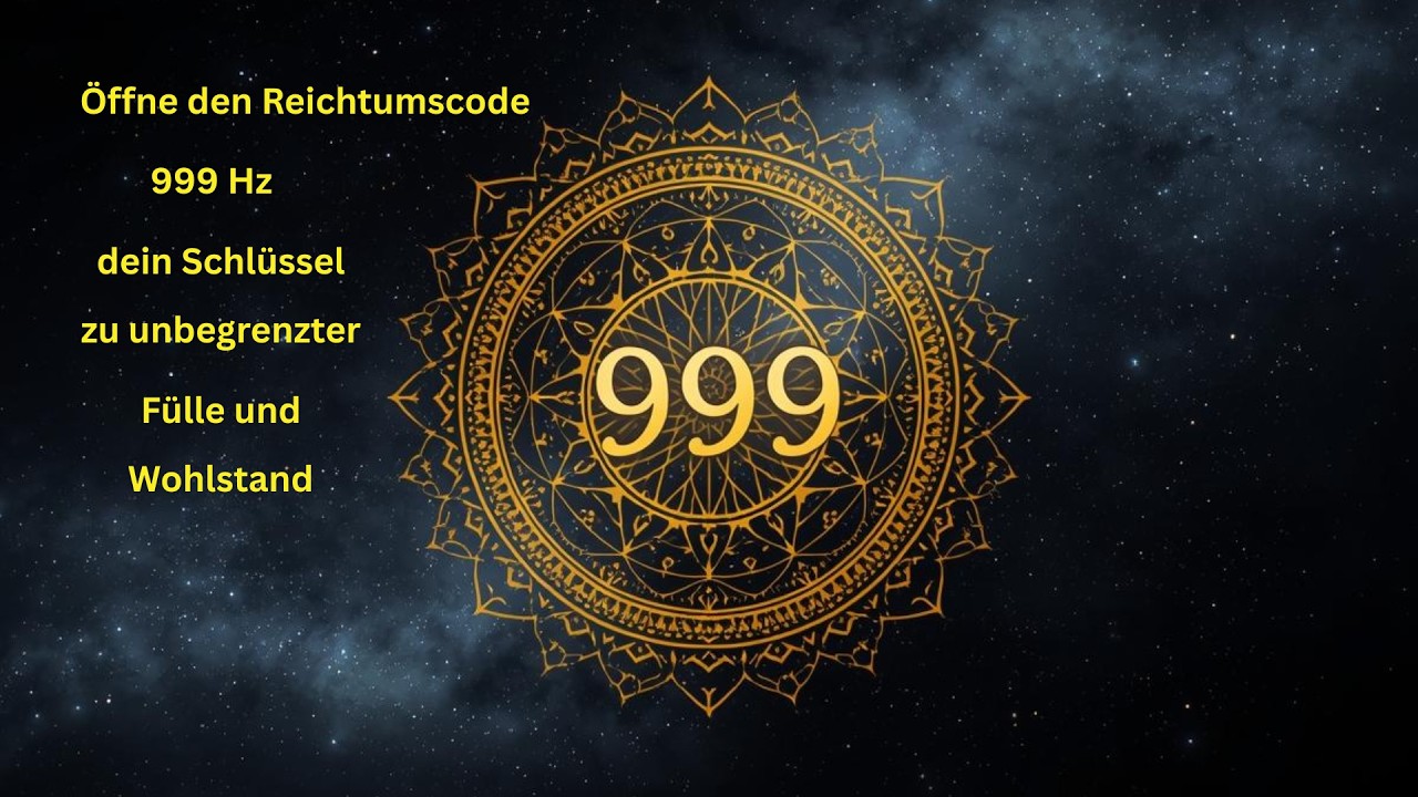 999 Hz - Öffne den Reichtumscode – dein Schlüssel zu unbegrenzter Fülle und Wohlstand