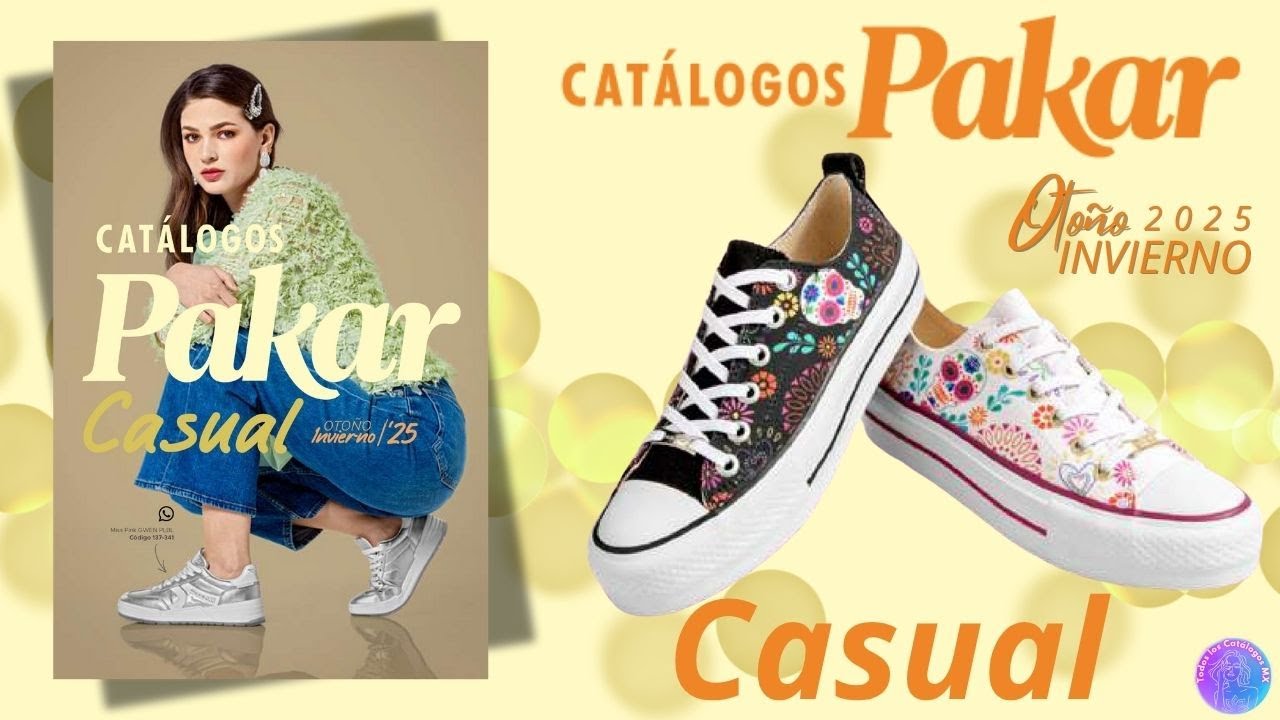 🌟Catálogos PAKAR Casual Otoño - Invierno 2025👟🩰