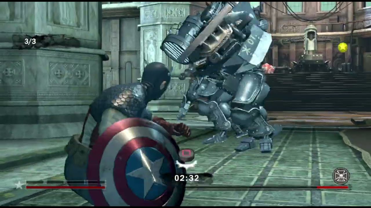 Captain America - Super Soldier (Challenge #10 - Roboto) (Classic Captain America Costume)