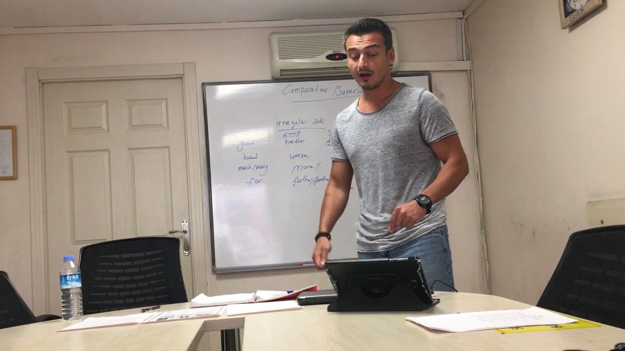 TESOL Teaching Practice Lesson - Comparatives and Superlatives Part1