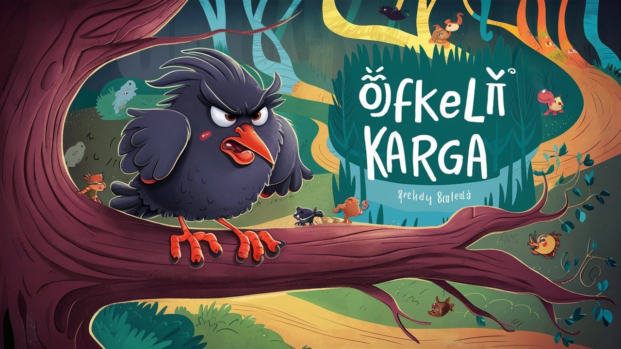 ÖFKELİ KARGA MASALI | EĞLENCELİ ÇOCUK VİDEOLARI, EĞLENCELİ ÇOCUK MASALLARI, EĞİTİCİ MASALLAR