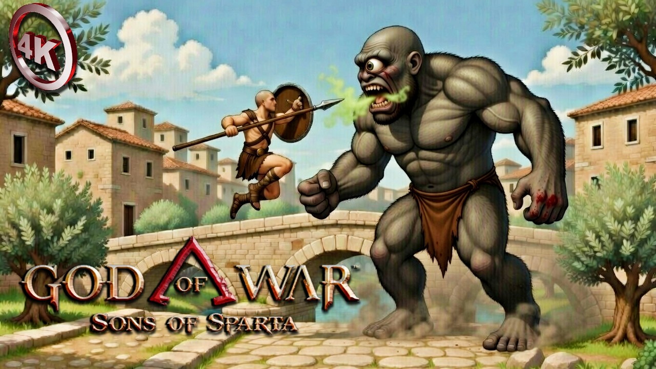 ESTRENO PS5 God of War Sons of Sparta El comienzo de un DIOS.