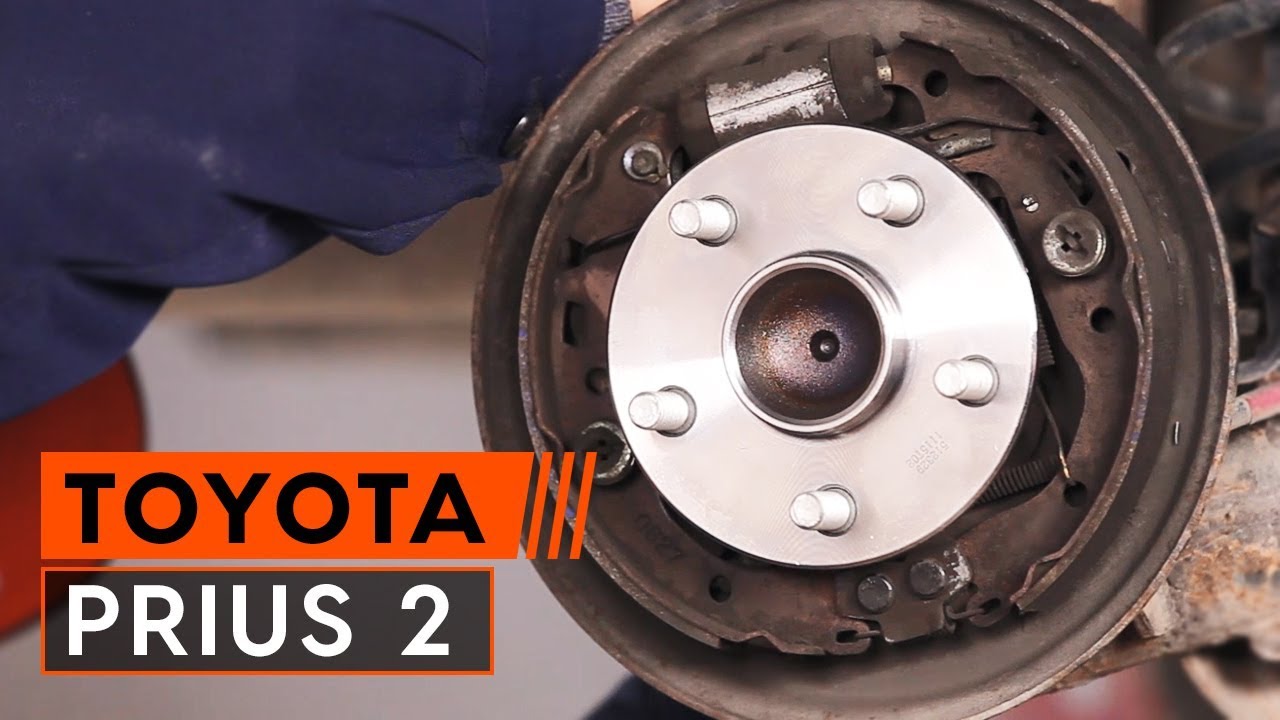Как заменить задний ступичный подшипник TOYOTA PRIUS 2 [УЧЕБНОЕ ПОСОБИЕ AUTODOC]