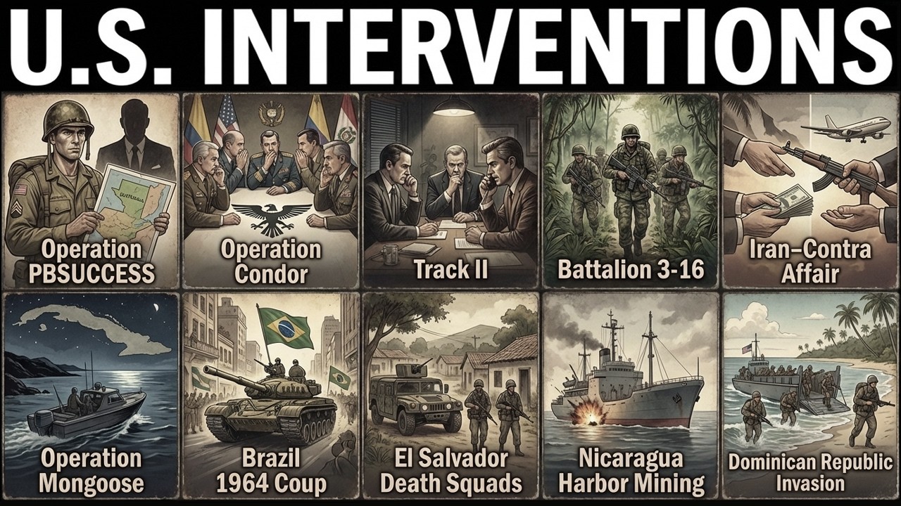 10 U.S. Interventions in Latin America That Were Denied Then Admitted