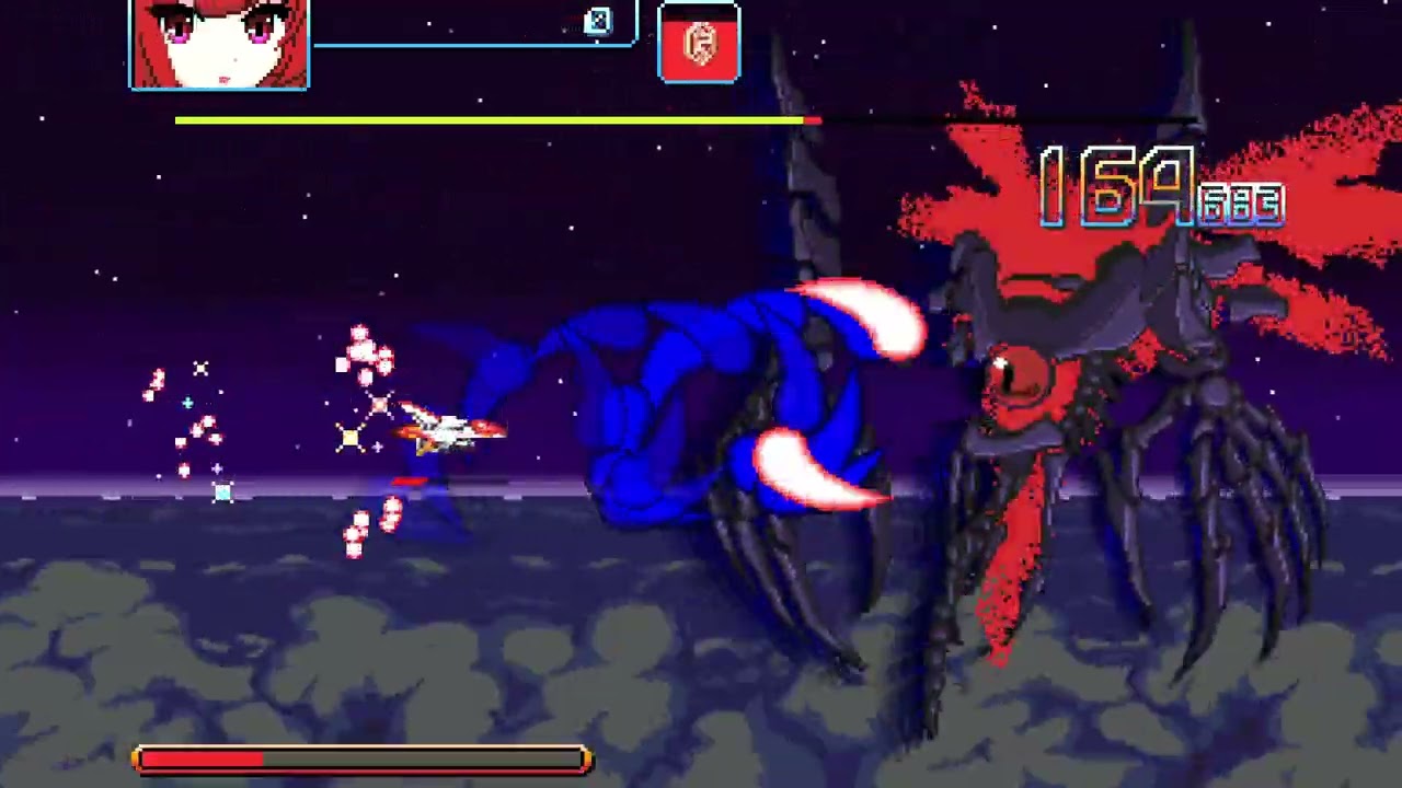 Revolgear Zero STAGE7 BOSS ノーミス STANDARD MODE 難易度 MASTER