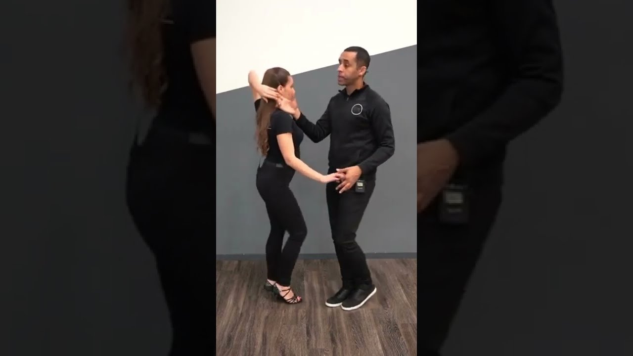 Beginner Bachata Tip#5 | Basic Partnerwork Moves | Demetrio & Nicole |Bachata Dance Academy #shorts