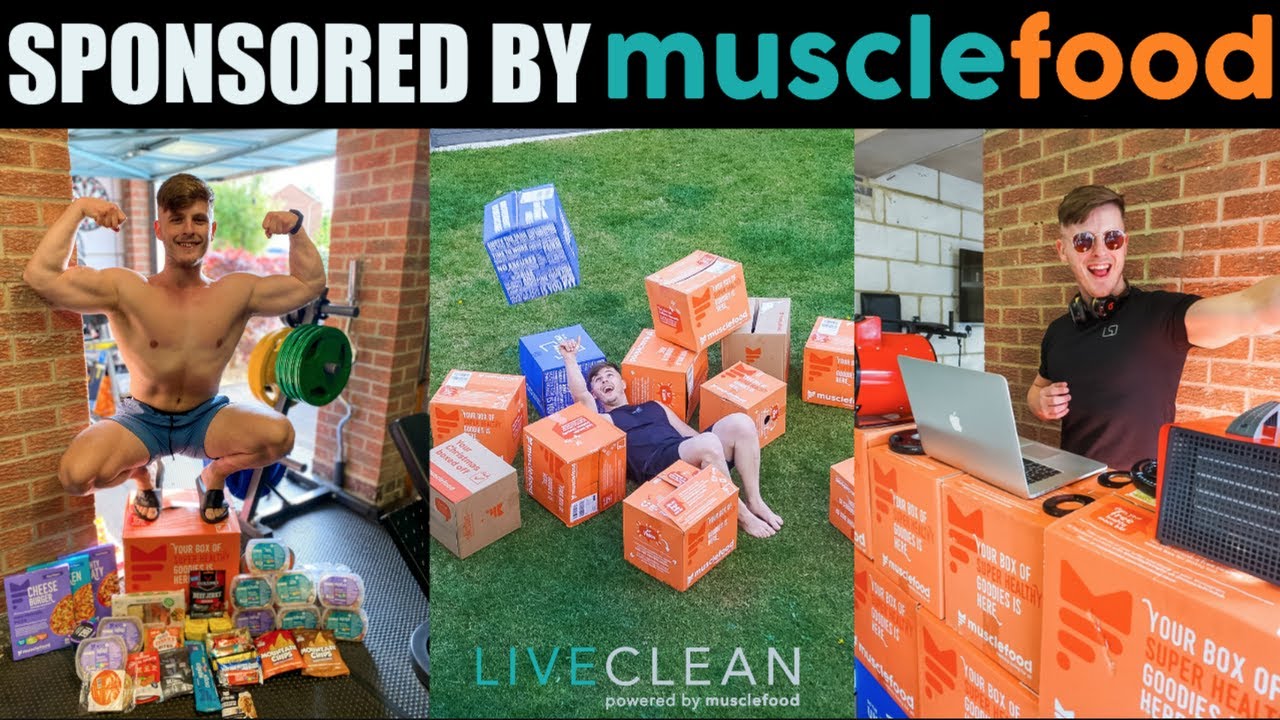 GETTING SPONSORED BY MUSCLEFOOD