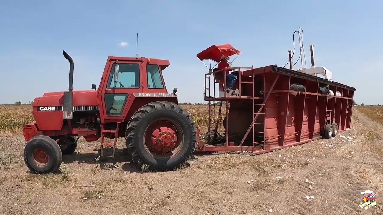 Texas Cotton Harvest | Picking Cotton & Module Building