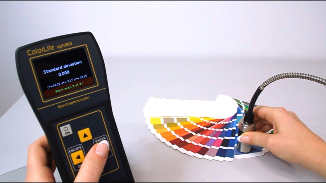 How do I measure colors? With ColorLite!