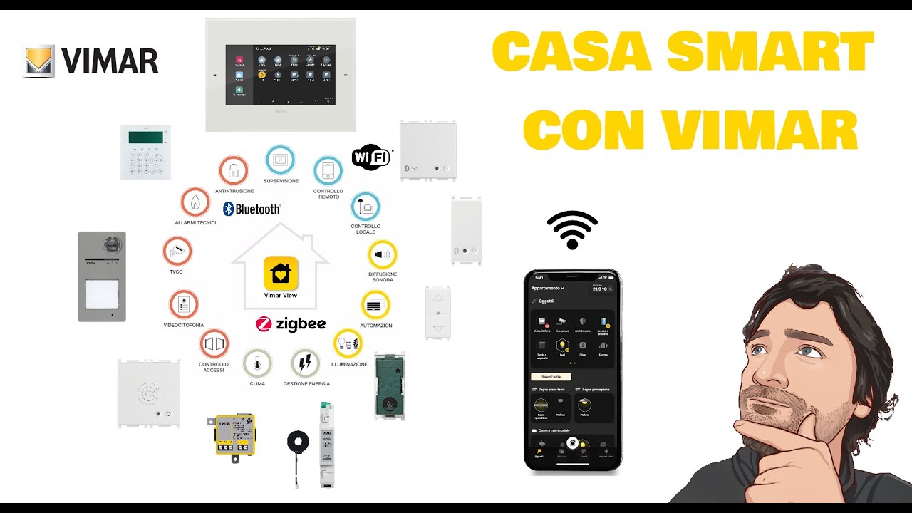 SMARTIZZARE CASA CON VIMAR CON UN IMPIANTO TRADIZIONALE