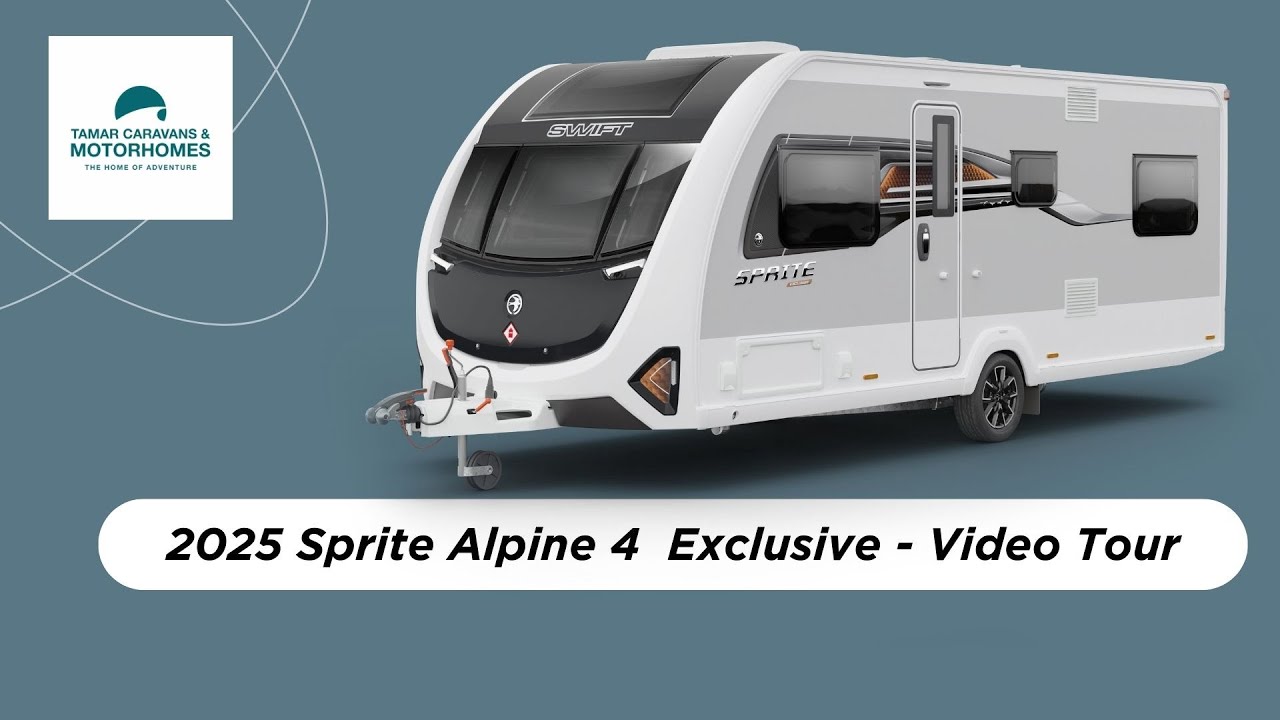 2025 Sprite Alpine 4 Exclusive Video Tour