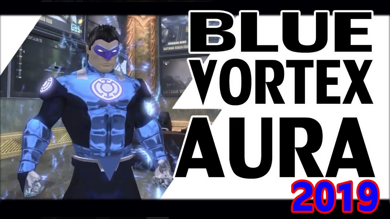 DCUO Blue Vortex aura