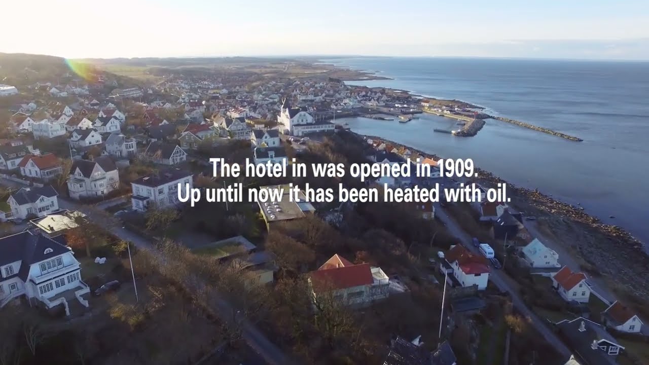 NIBE geroji patirtis - "Grand Hotel" šildymo sistemos renovacija, Molle miestelis (Švedija)