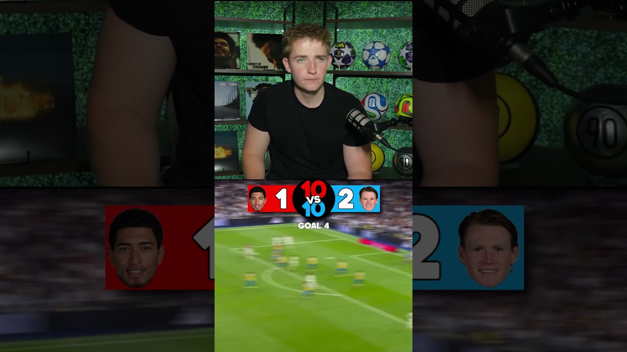 BELLINGHAM'S LAST 10 GOALS MCTOMINAY'S LAST 10 GOALS!
