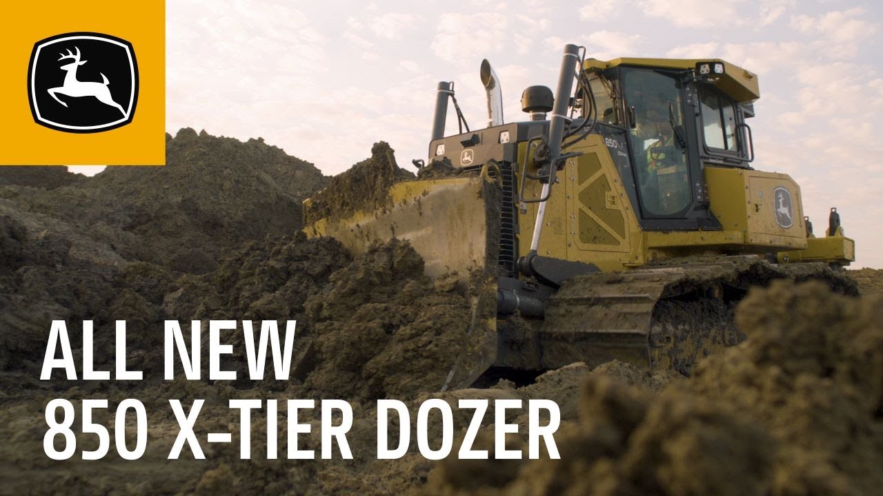 All New 850 X-Tier E-Drive Dozer | John Deere Construction
