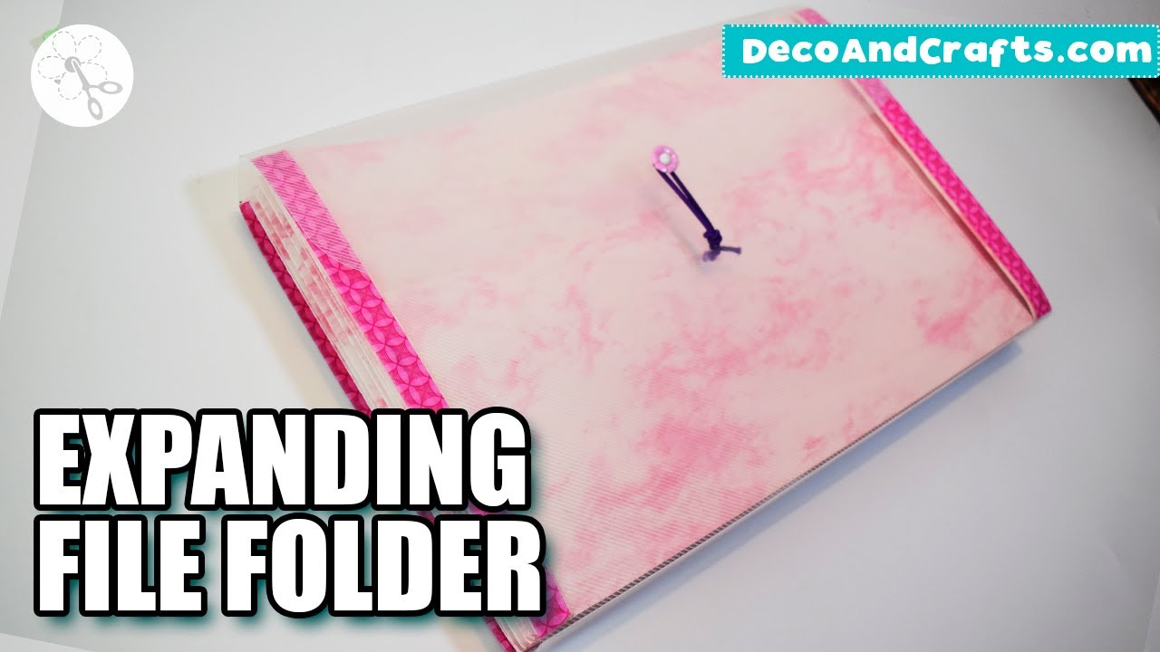 EXPANDING FILE FOLDER DIY A4 , FOLIO DIY