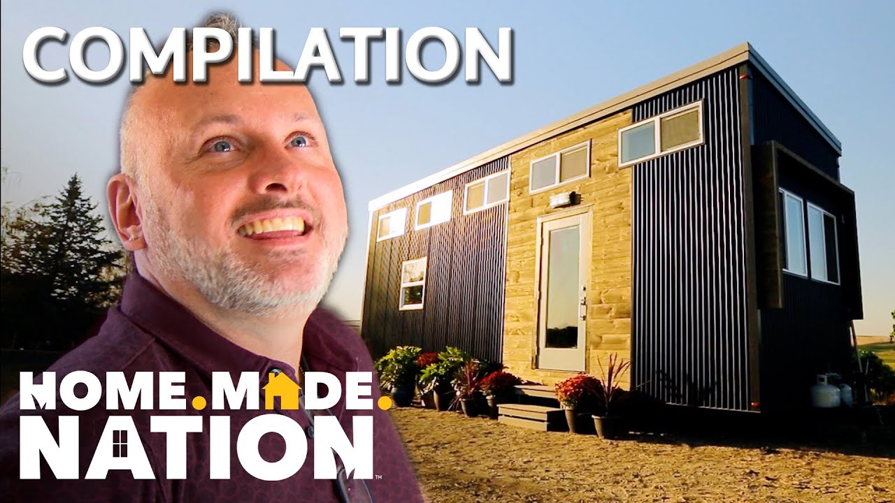 3 TINY HOMES BUILT FOR ANIMALS & HUMANS Compilation | Tiny House Nation | Home.Made.Nation