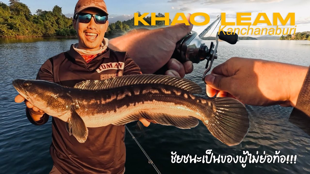 Fishing - |เขื่อนเขาแหลม| ตกปลาชะโด กระสูบ ที่เขื่อนเขาแหลม ชัยชนะเป็นของผู้ไม่ย่อท้อ !!!