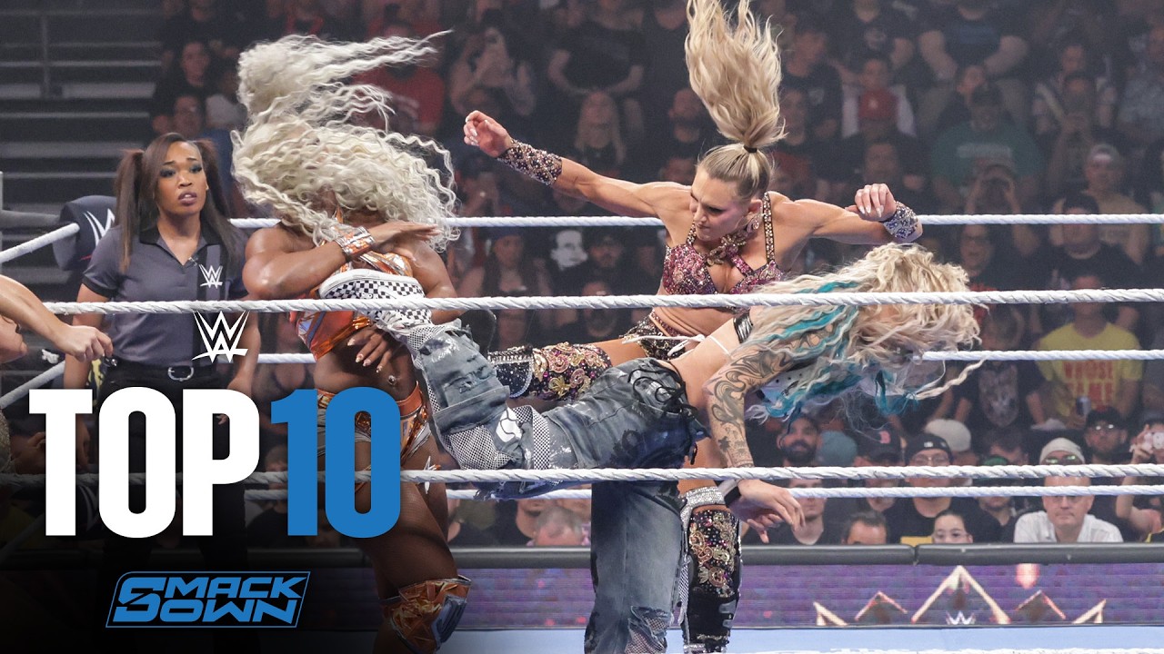 Топ-10 моментов SmackDown: WWE Top 10, 12 июня 2026 г.