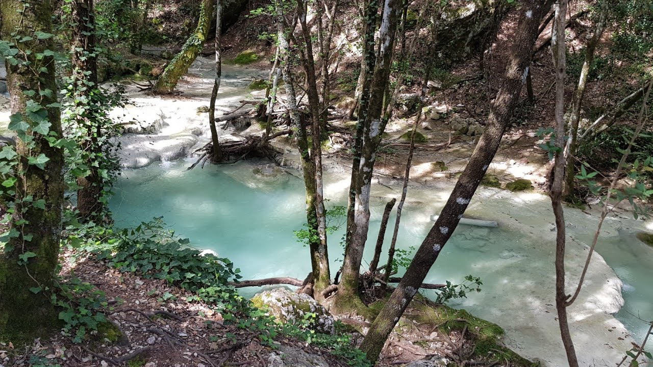 Sortie VTT aux sources de l'Huveaune (13) un paysage magnifique!