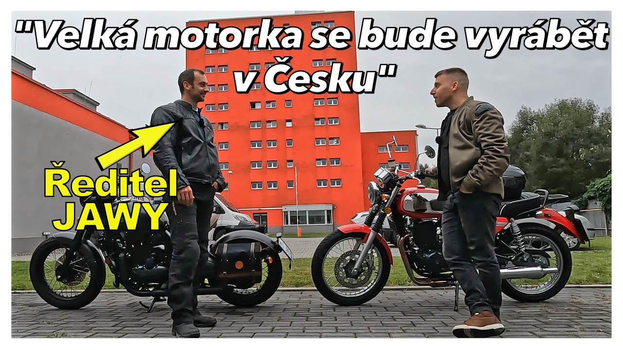 Půjčil mi firemní motorku | Rozhovor s ředitelem JAWY